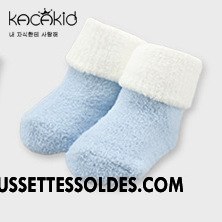 Chaussettes Courtes Fille Chaussette Courte Homme Hiver L'automne Enfant Thermiques Bleu