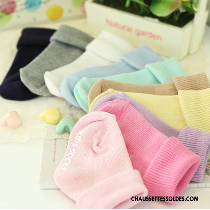 Chaussettes Courtes Fille Créatif Enfant Bouche Libre Antidérapant Bébé Le Nouveau Rose