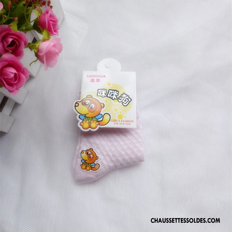 Chaussettes Courtes Fille Enfant Homme Légère Clair Chaussette Courte Bébé Violet