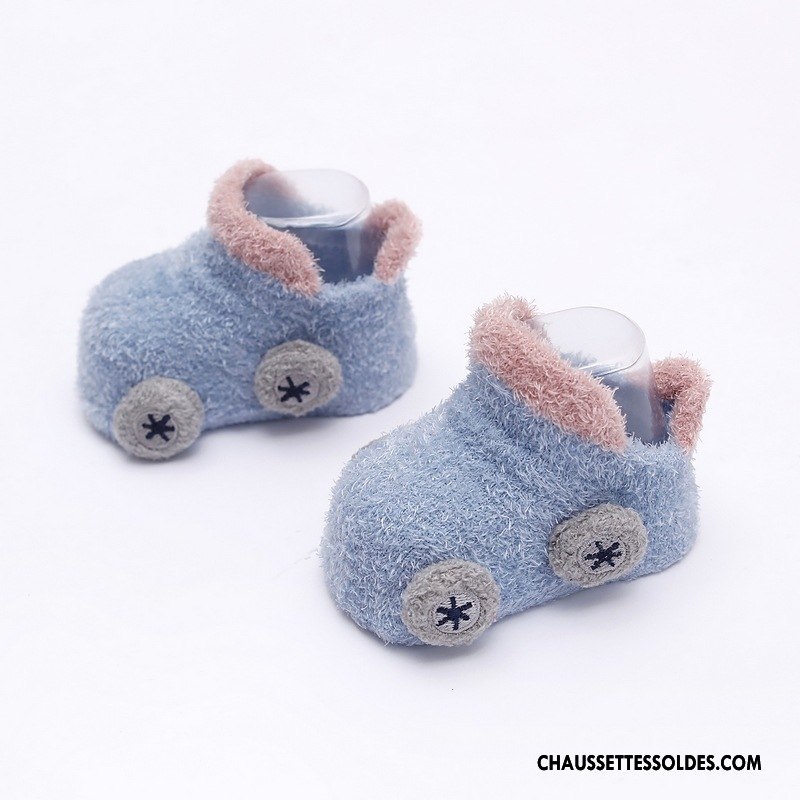 Chaussettes Courtes Fille Plume Bébé Enfant Femme Homme Charmant Bleu
