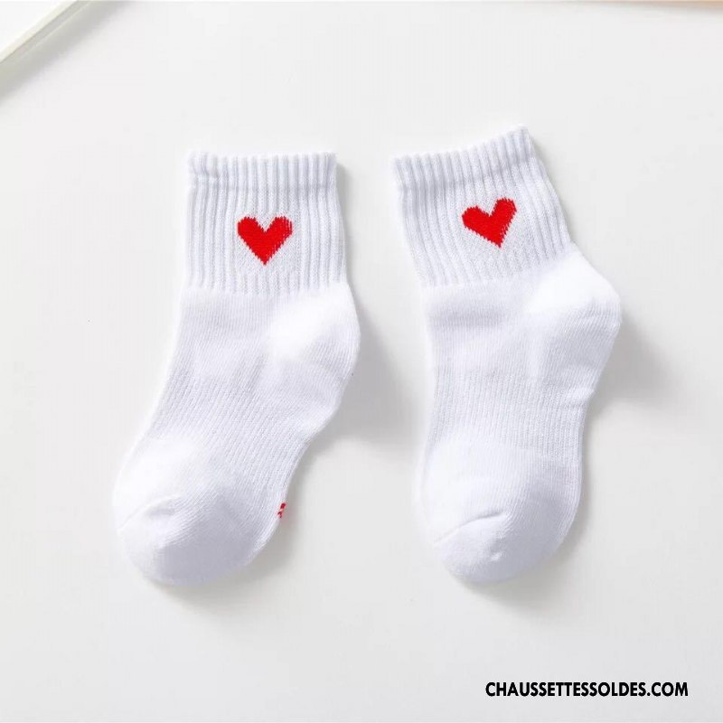 Chaussettes Courtes Garçon Créatif Charmant Chaussettes En Coton Ours Dimensionnel Enfant Blanc
