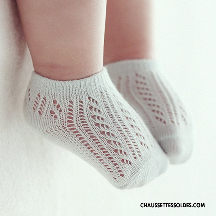 Chaussettes Courtes Garçon Enfant Été Bébé Le Nouveau Engrener Gros Bleu