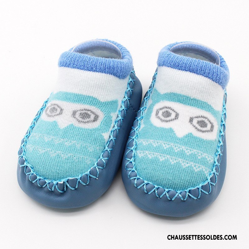 Chaussettes Courtes Garçon Le Nouveau Enfant Été Femme Cuir Bébé Bleu