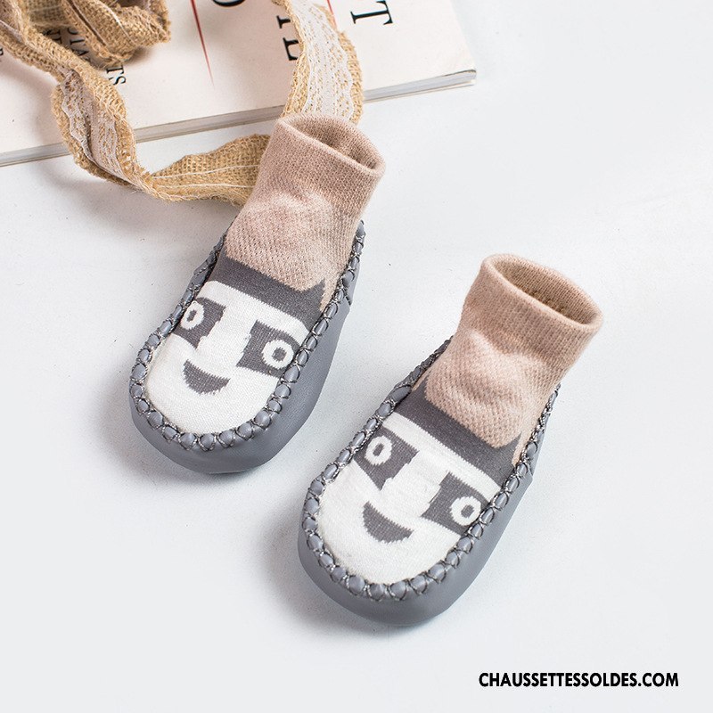 Chaussettes Courtes Garçon Printemps Enfant Dessin Animé Bébé Animal Charmant