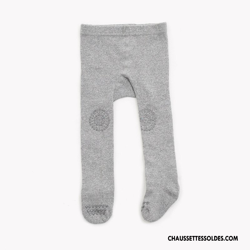 Chaussettes Courtes Garçon Style Chaud Guêtres Leggings Petit Collant Panty 100% Coton Hiver Gris