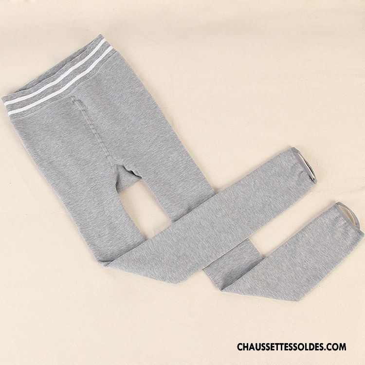 Chaussettes De Yoga Femme L'automne Chaussettes En Coton Beaucoup Hiver Fluide Doux Nouveau Gris