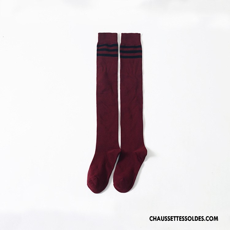 Chaussettes Longues Femme Antidérapant Vent D'université Bordeaux