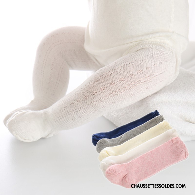 Chaussettes Longues Fille Enfant Long Stock L'automne Bébé Homme Chaussettes En Coton Pure Blanc