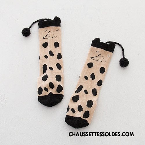 Chaussettes Longues Fille Milieu Femme L'automne Le Nouveau Enfant Printemps Marron