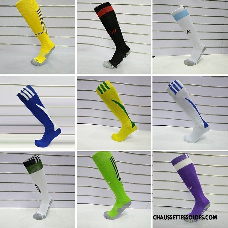 Chaussettes Longues Homme Absorber La Sueur Long Stock Mouvement Serviette Antidérapant Respirant Jaune