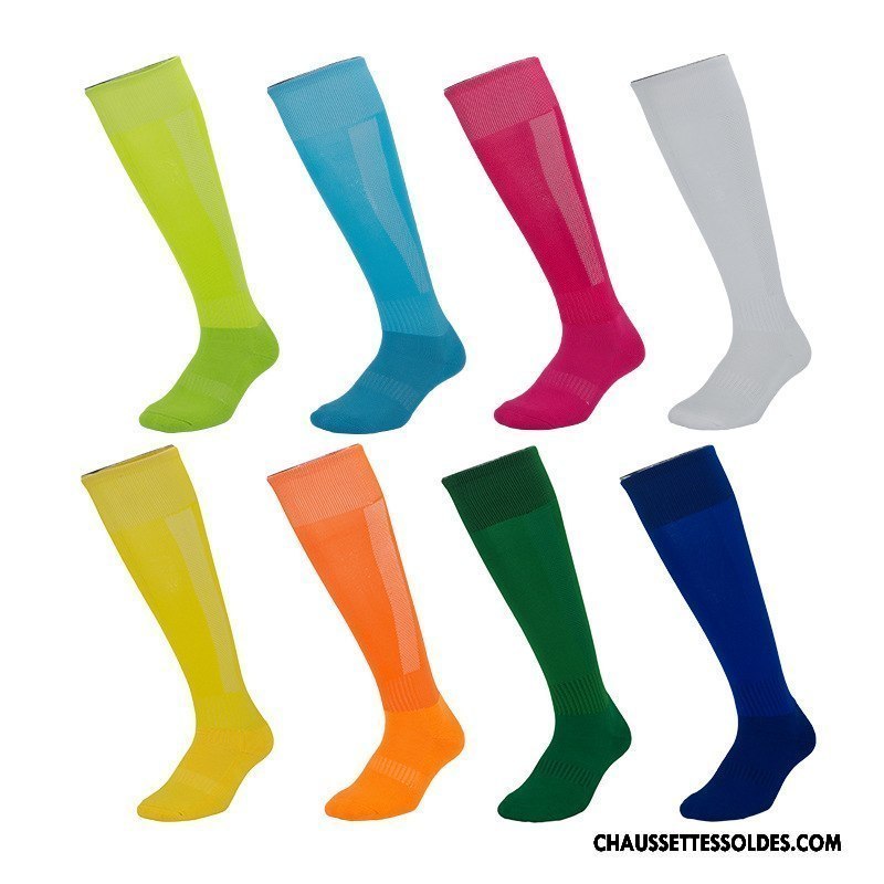 Chaussettes Longues Homme Adulte Serviette Matelassé Printemps Respirant Mouvement Bleu
