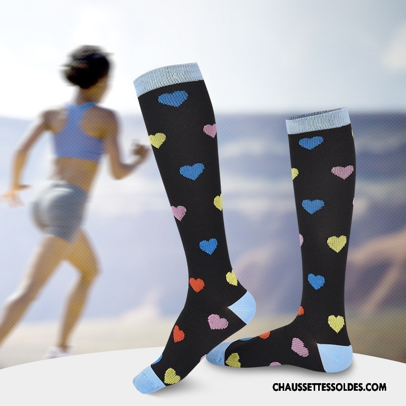 Chaussettes Longues Homme Amour Séchage Rapide De Plein Air Running Femme Mouvement Coloré
