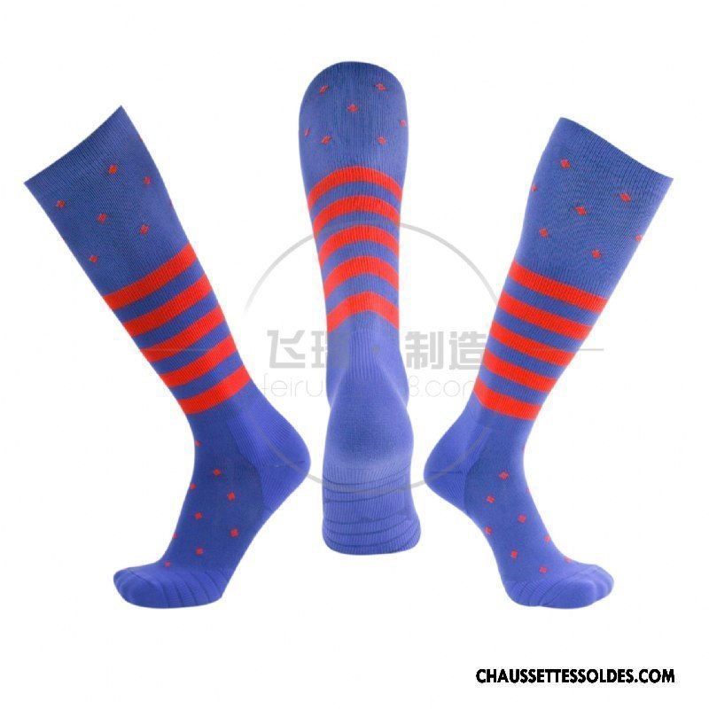 Chaussettes Longues Homme Dame Mouvement Running Pente Séchage Rapide Voyage Bleu