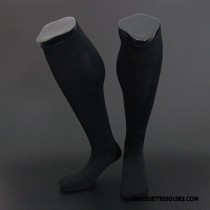 Chaussettes Longues Homme Dame Running Mouvement Pure Noir