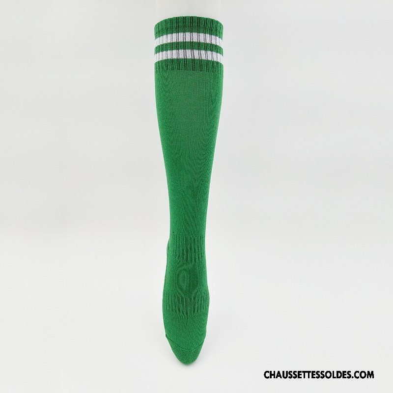 Chaussettes Longues Homme Enfant Femme Hiver Renforcé Antidérapant Mouvement Vert