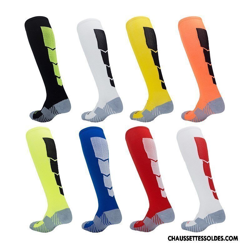 Chaussettes Longues Homme Long Stock Entraînement Métier Toutes Les Saisons Serviette Équitation Jaune