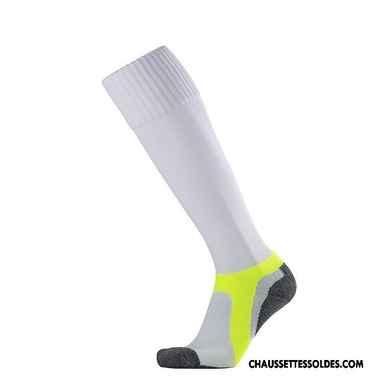 Chaussettes Longues Homme Mouvement Antidérapant Serviette Blanc