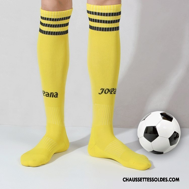 Chaussettes Longues Homme Serviette Entraînement Jaune