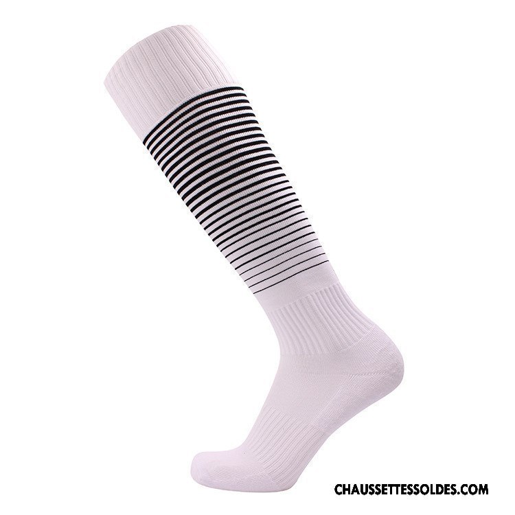 Chaussettes Longues Homme Terry Haute Mouvement Long Stock Serviette Blanc