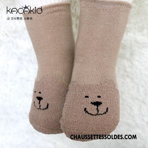Chaussettes Mi Hautes Fille Chaussette Courte Enfant Homme 100% Coton Femme Le Nouveau Marron / Brun