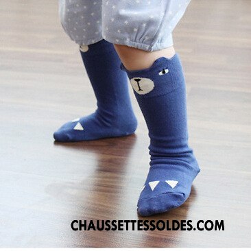 Chaussettes Mi Hautes Garçon Ultra Dimensionnel Le Nouveau Enfant Personnalité Dessin Animé Bleu Marin