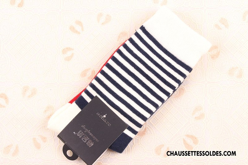 Chaussettes Mi Hautes Homme Coton Bio Modèle Points Milieu Petit Anti-odeur Pure Blanc