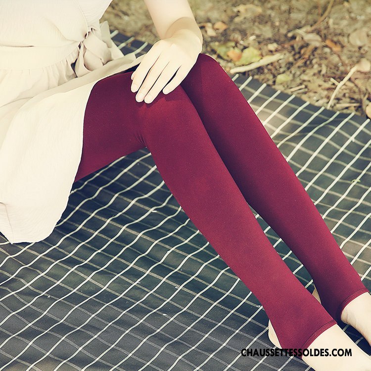 Collant Femme Collant Panty Le Nouveau Printemps Été Ours Guêtres Leggings Bordeaux