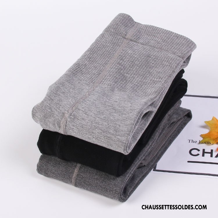 Collant Femme Dame Collant Panty L'automne Guêtres Leggings 100% Coton Printemps Gris