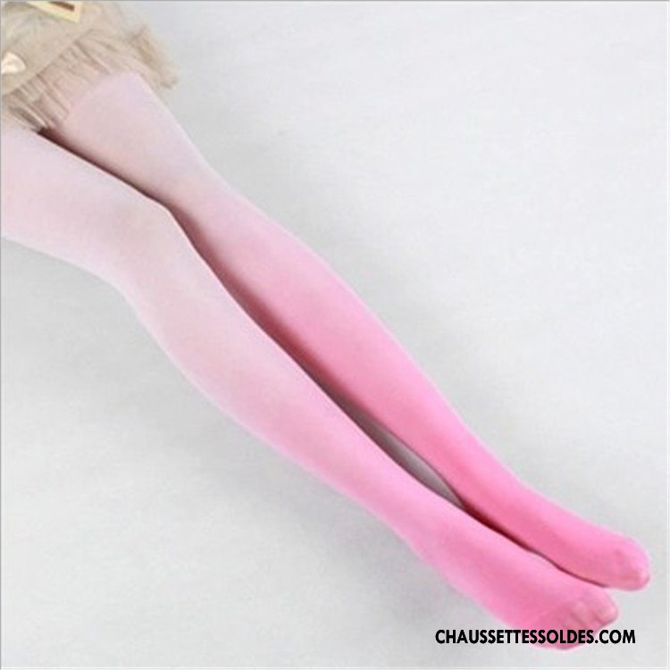Collant Femme Guêtres Leggings Velours Mode Le Nouveau Collant Panty Dame Dégradé Rose