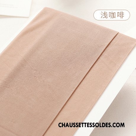Collant Femme Printemps Invisible Été Charme Couleur De Chair Légère Marron Clair