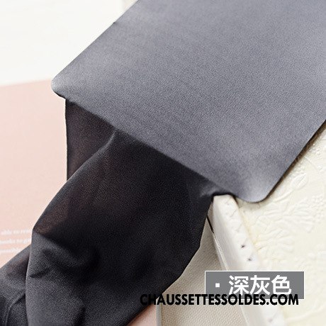 Collant Femme Très Mince Anti-off Pas De Traces Velours Printemps Collant Panty Gris Foncé