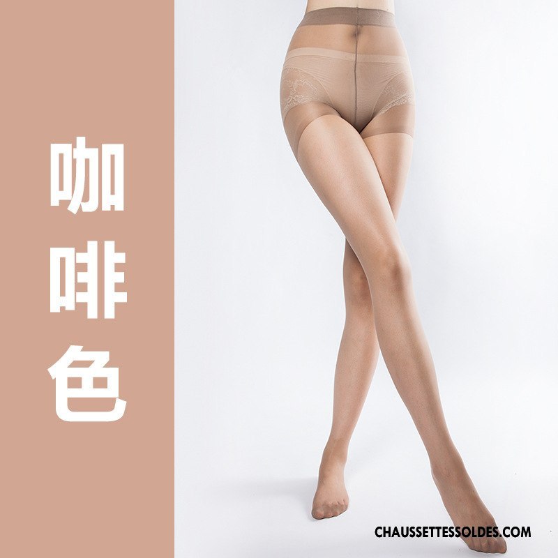 Collant Femme Ultra Été Bikini Chaussette De Noël Très Mince Dame Marron