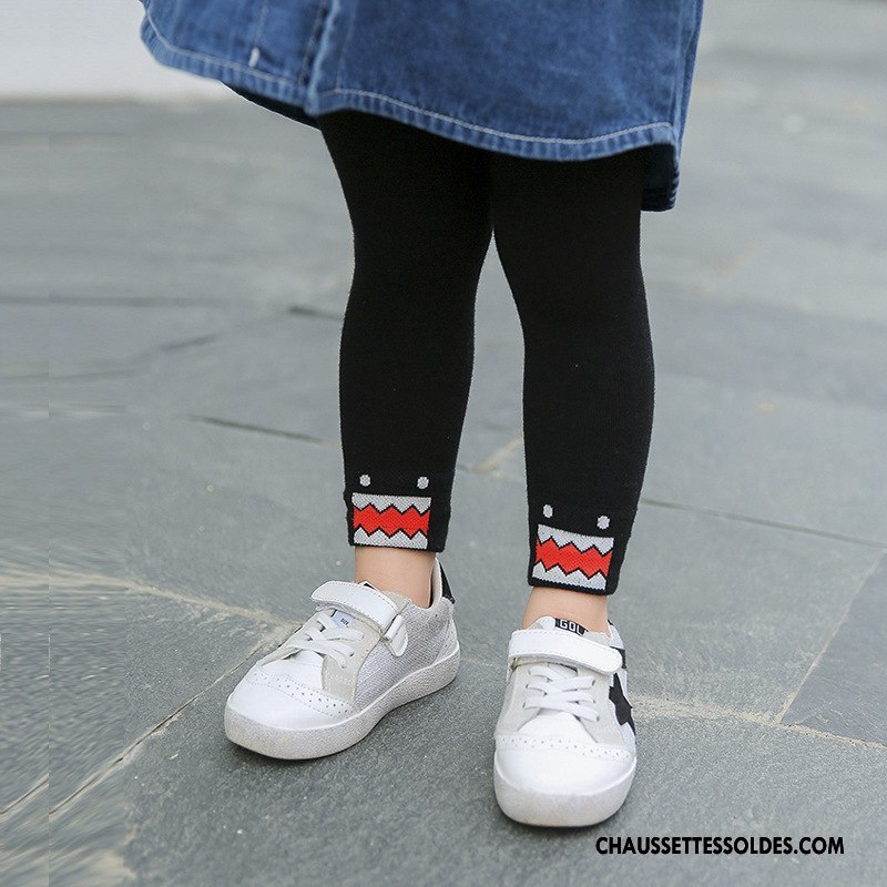 Collant Fille Animal Enfant Femme Dessin Animé Homme Guêtres Leggings Noir