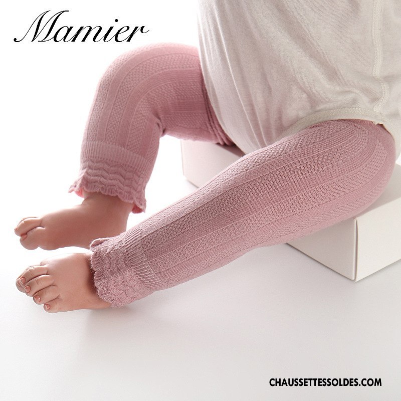 Collant Fille Chaussettes En Coton Pantalon Printemps Guêtres Leggings Le Nouveau Enfant Rose