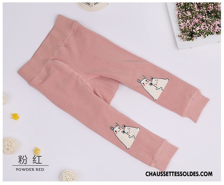 Collant Fille Dessin Animé Thermiques Le Nouveau Gros Petit Matelassé Rose