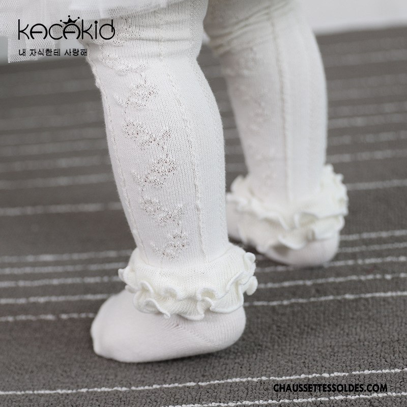Collant Fille Enfant Femme Chaussette Printemps Chaussettes En Coton Bois Blanc