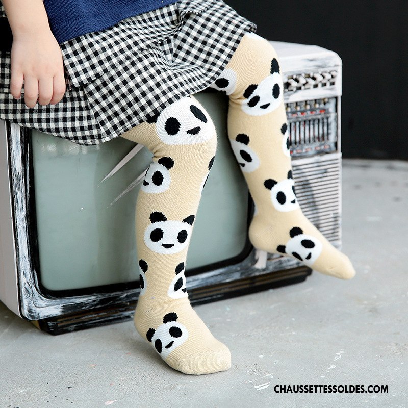 Collant Fille Enfant Matelassé Collant Panty Bébé Chaussette Guêtres Jaune