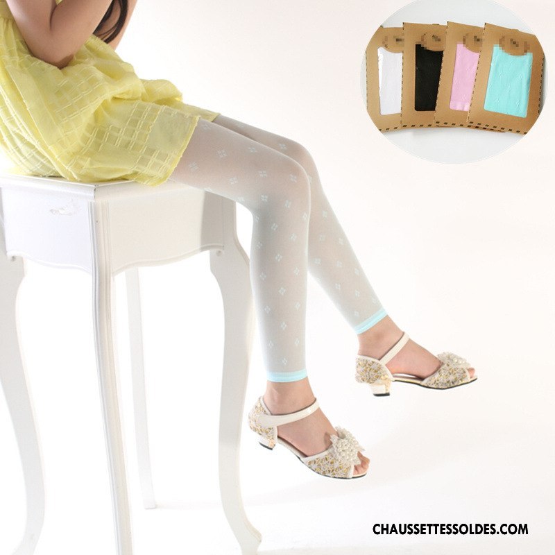 Collant Fille Guêtres Leggings Septième Pantalon Enfant Très Mince Femme Le Nouveau Vert Clair