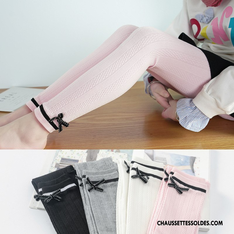 Collant Fille L'automne Petit Enfant Le Nouveau Femme Fleurs Rose