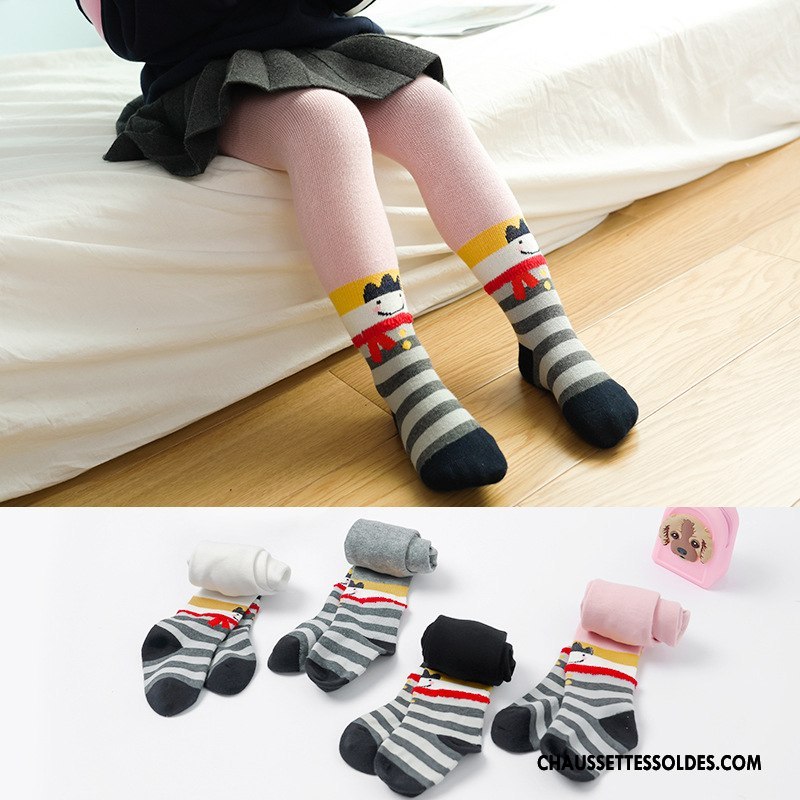 Collant Fille L'automne Printemps Enfant Milieu Guêtres Leggings Matelassé Coloré