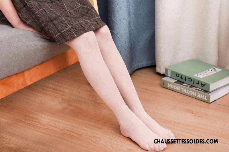 Collant Fille Le Nouveau Chaussette De Noël Femme Velours Enfant Collant Panty Blanc