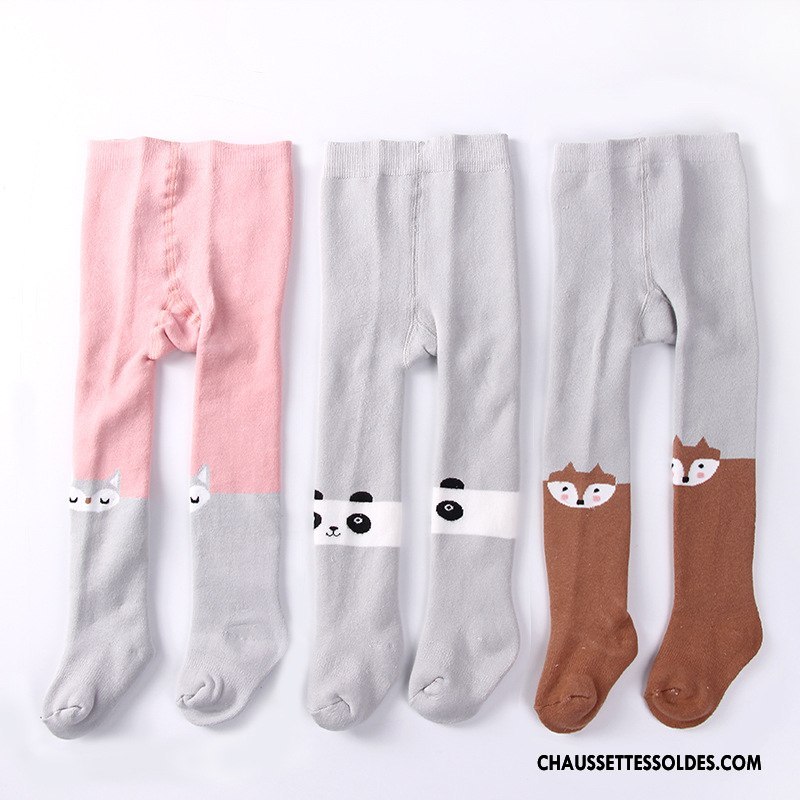 Collant Fille Le Nouveau Collant Panty Guêtres Leggings Chaussette Terry Bébé Gris