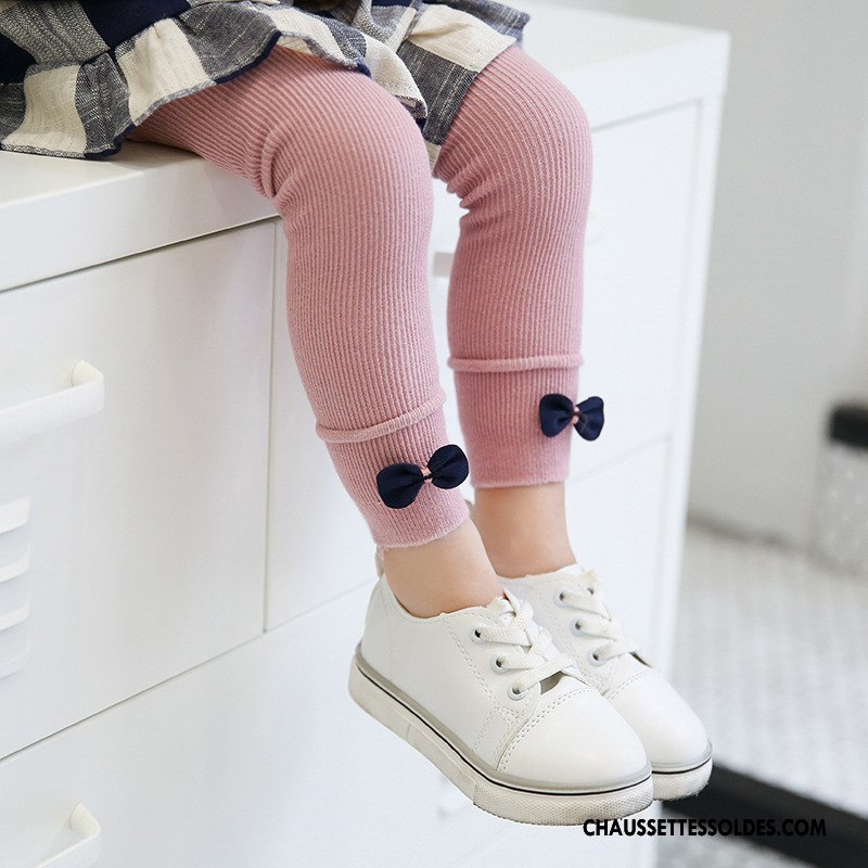 Collant Fille Matelassé Chaussette Femme 100% Coton Collant Panty Enfant Violet