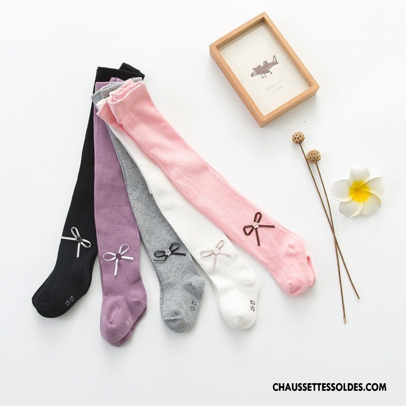 Collant Fille Papillon Bébé Gros L'automne Enfant Guêtres Leggings Rose