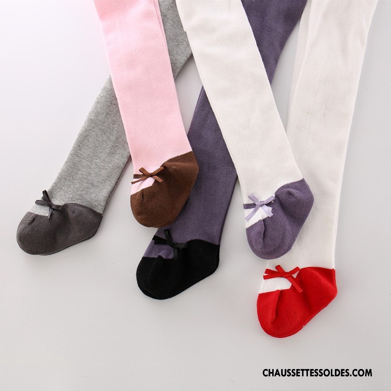 Collant Fille Papillon Collant Panty Bébé Enfant Chaussette Femme Rose