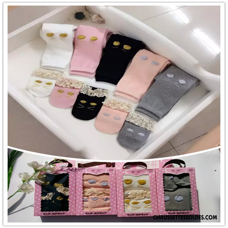 Collant Fille Printemps Collant Panty Enfant 100% Coton Bébé Guêtres Leggings Rose