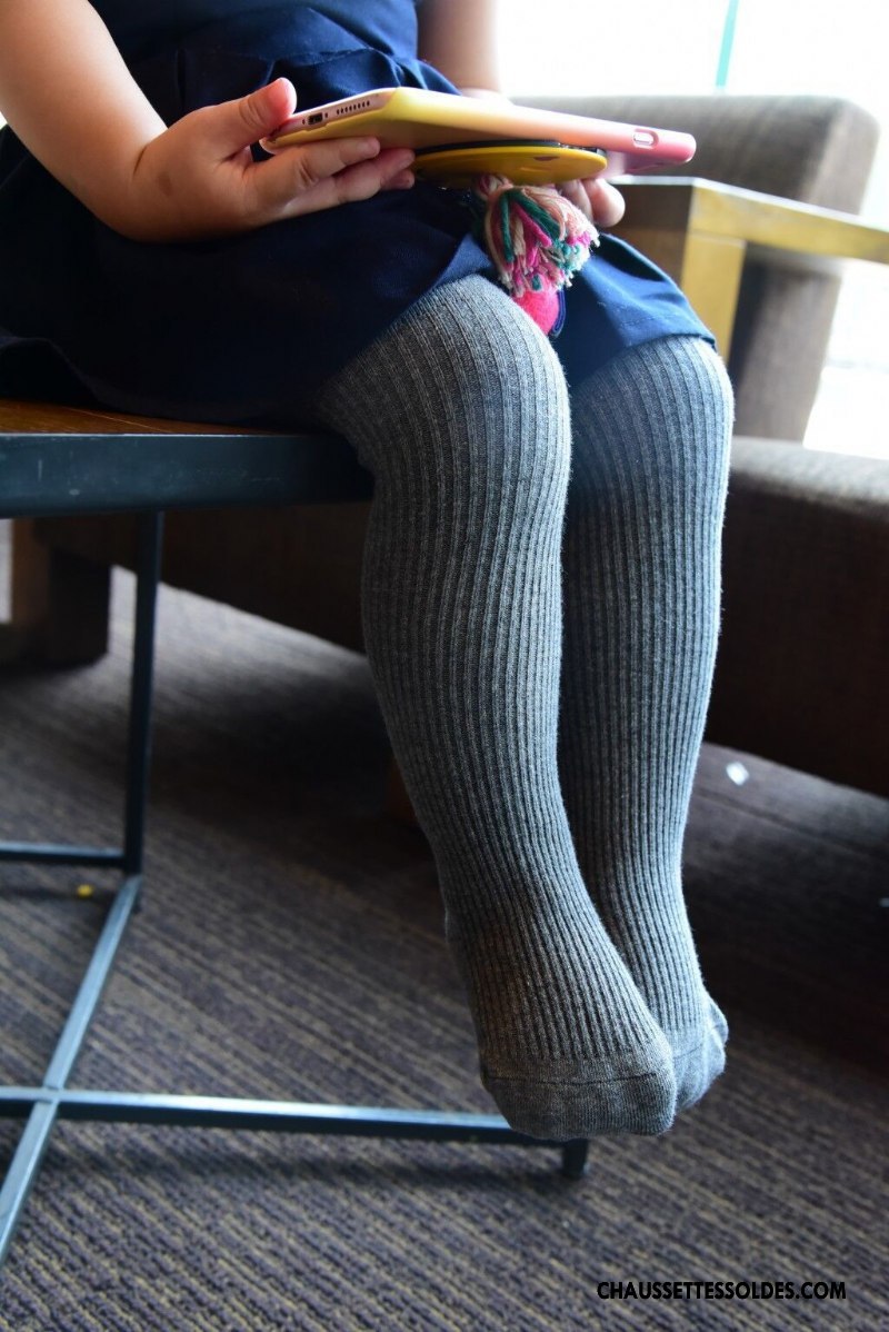 Collant Fille Printemps Femme Le Nouveau Matelassé Gros Enfant Bleu