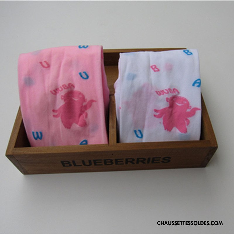 Collant Fille Style Chaud Enfant Dessin Animé Collant Panty Printemps Femme Couleurs De Bonbons Rose