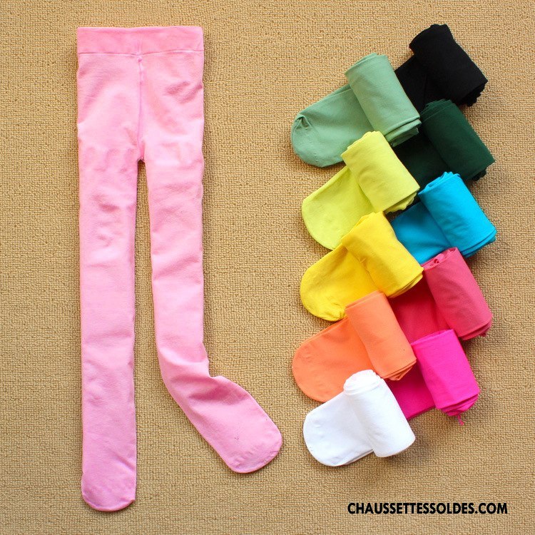 Collant Fille Style Chaud Femme Enfant Guêtres Leggings Danse Chaussette De Noël Rose