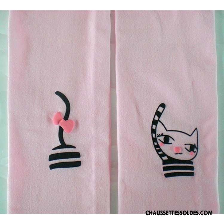 Collant Fille Velours Le Nouveau Enfant Bébé Guêtres Leggings Printemps Blanc Noir Rose
